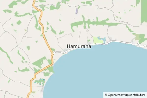 Mapa Hamurana