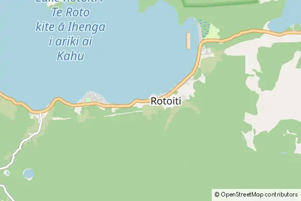 Mapa Rotoiti