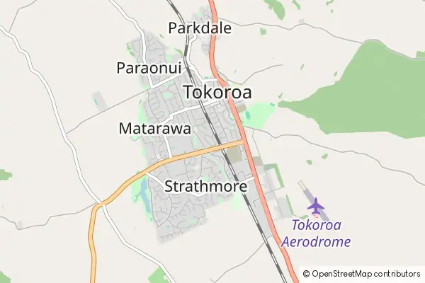 Mapa Tokoroa