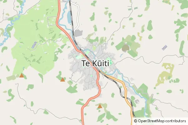 Mapa Te Kuiti