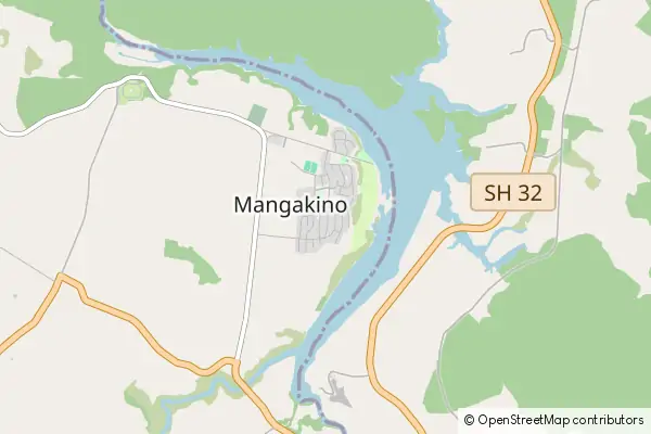 Mapa Mangakino