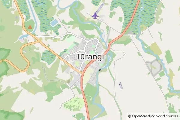 Mapa Turangi