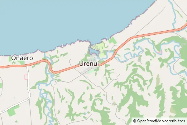 Mapa Urenui