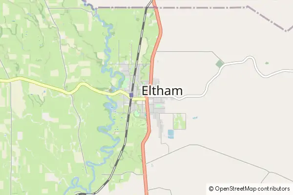 Mapa Eltham