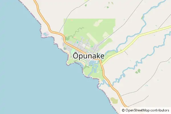 Mapa Opunake