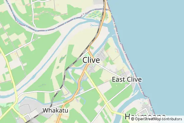 Mapa Clive