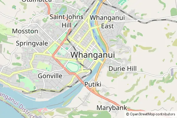 Mapa Wanganui