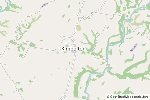 Mapa Kimbolton