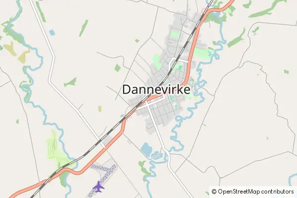 Mapa Dannevirke