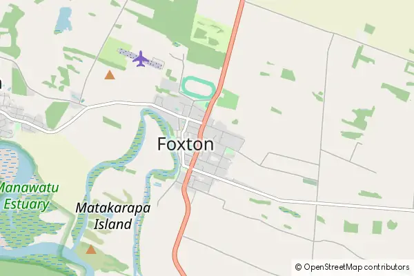 Mapa Foxton