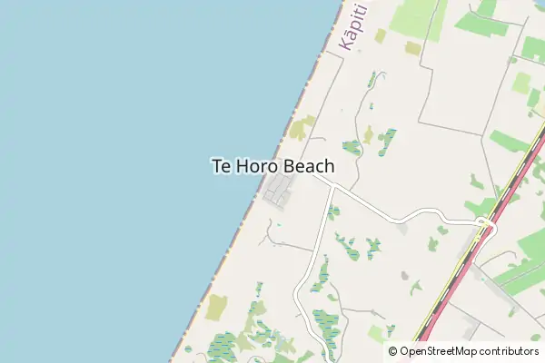 Mapa Te Horo