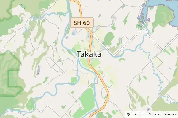 Mapa Takaka