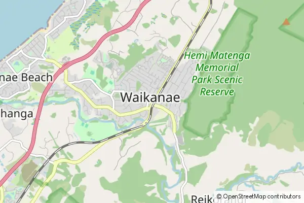 Mapa Waikanae