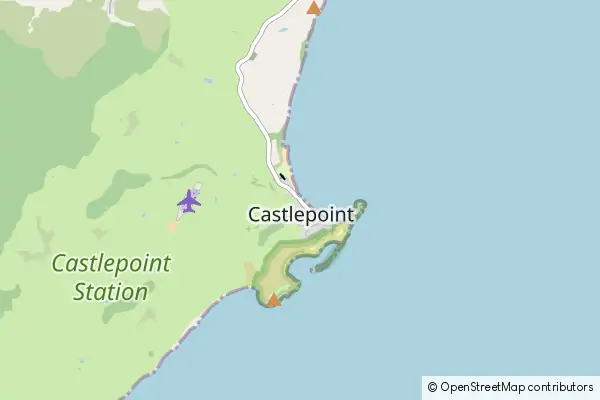 Mapa Castlepoint