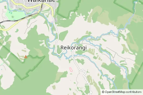 Mapa Reikorangi