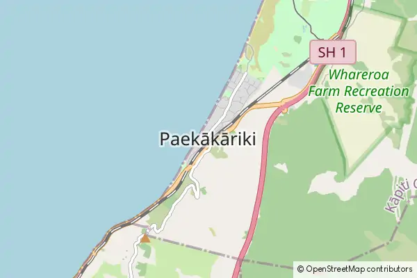 Mapa Paekakariki