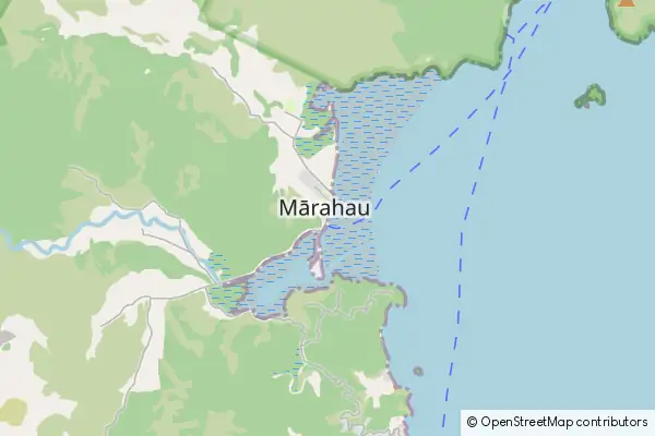 Mapa Marahau