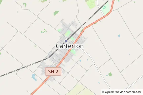 Mapa Carterton