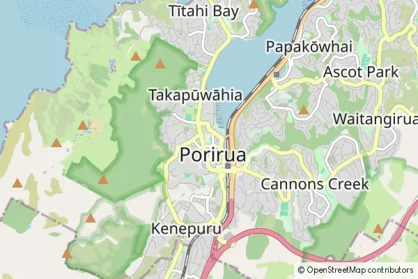 Mapa Porirua