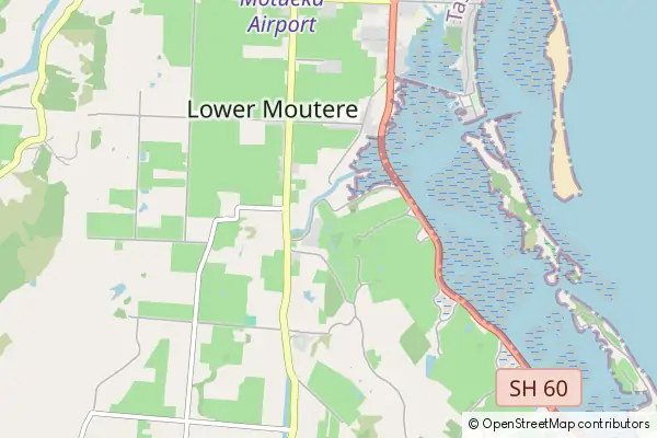 Mapa Lower Moutere