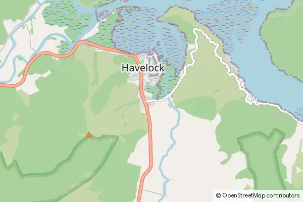 Mapa Havelock