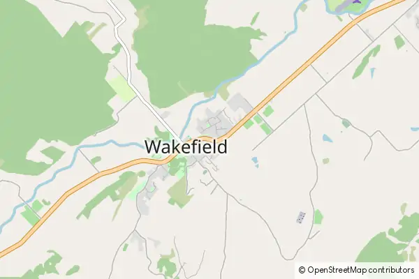 Mapa Wakefield