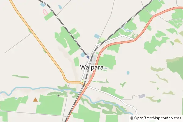 Mapa Waipara