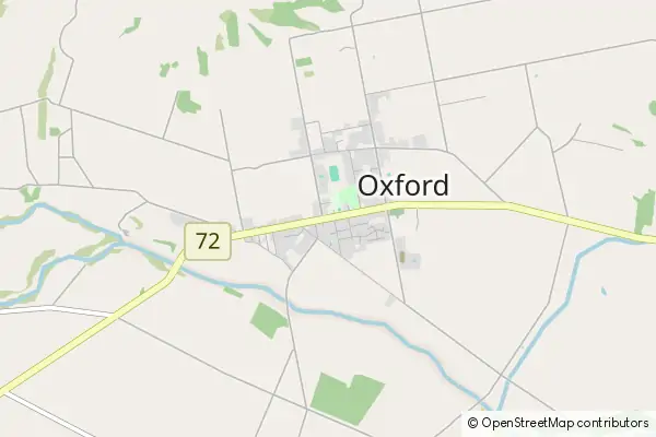 Mapa Oxford