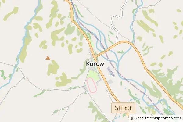 Mapa Kurow