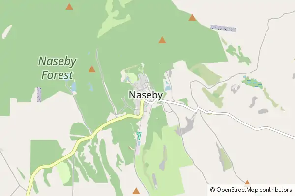 Mapa Naseby