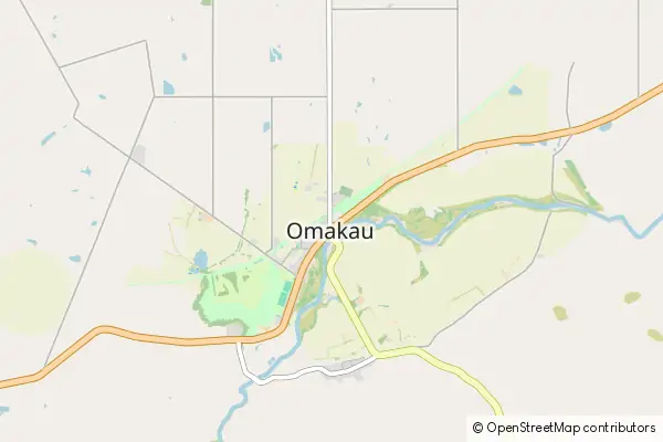 Mapa Omakau