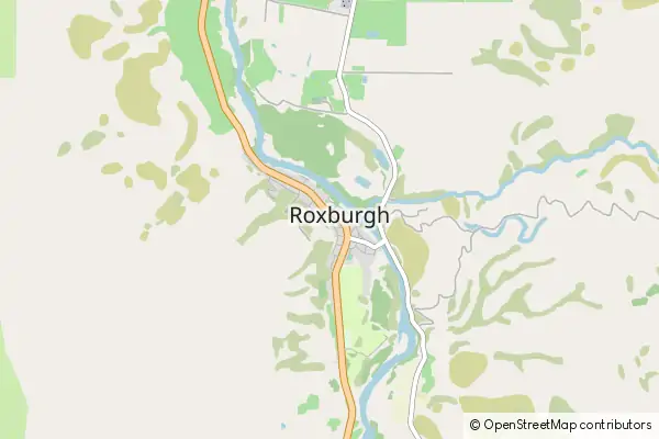 Mapa Roxburgh