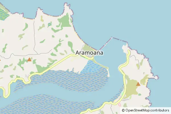 Mapa Aramoana