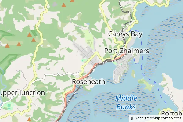 Mapa Sawyers Bay