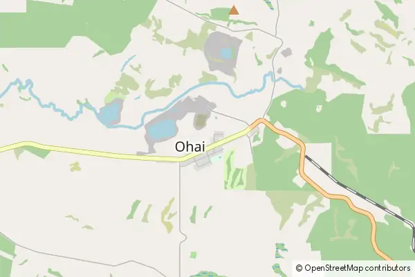 Mapa Ohai