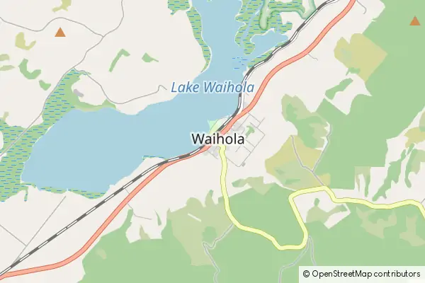 Mapa Waihola