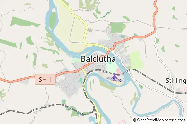 Mapa Balclutha