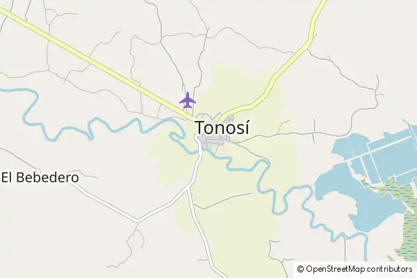 Mapa Tonosí