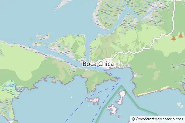 Mapa Boca Chica