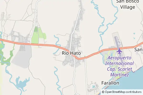 Mapa Río Hato