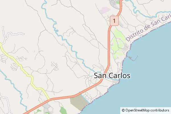 Mapa San Carlos