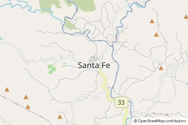 Mapa Santa Fe