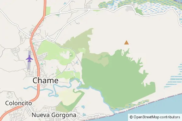 Mapa Chame