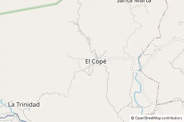 Mapa El Copé