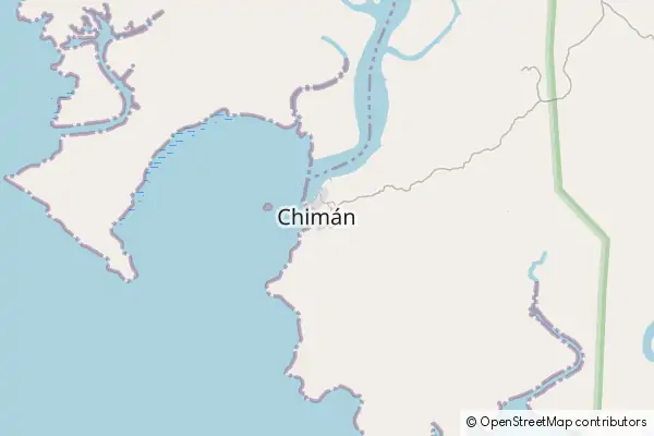 Mapa Chimán