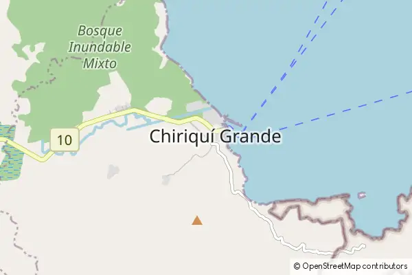 Mapa Chiriquí Grande