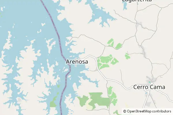 Mapa Arenosa