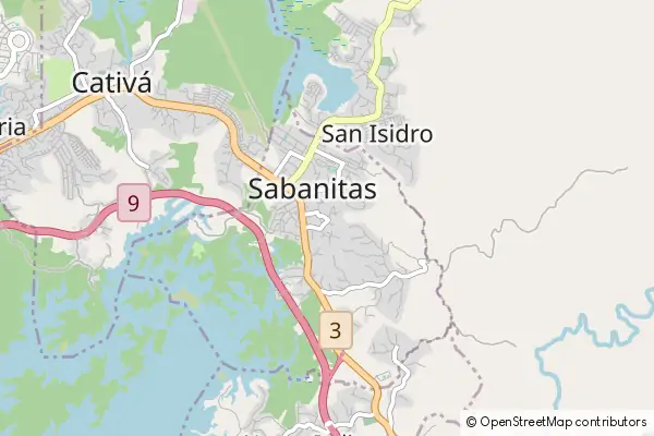 Mapa Sabanitas