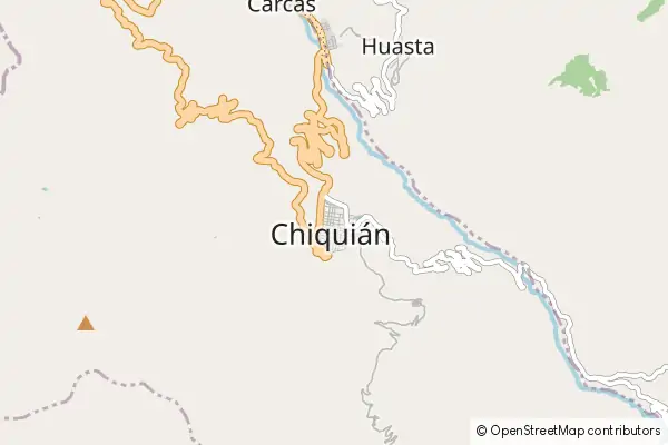 Mapa Chiquián