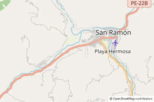 Mapa San Ramón